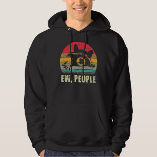 Veste À Capuche Raccoon Retro Vintage Ew People Raccoon Trump Pan