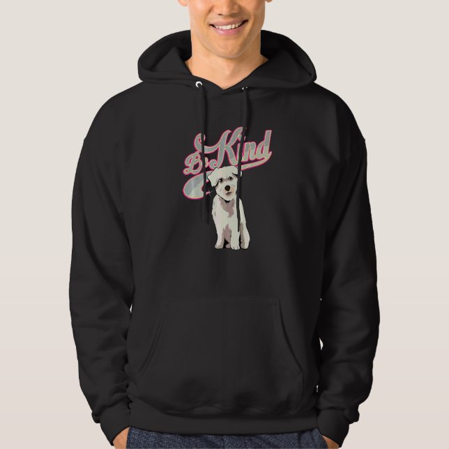 Veste À Capuche Race de chien Coton De Tulear  2 (Devant)