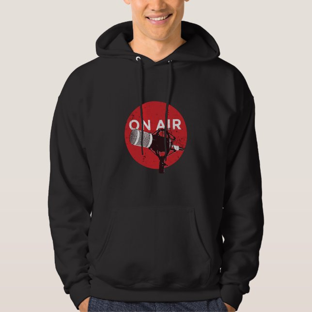 VESTE À CAPUCHE RADIO EN AIR (Devant)