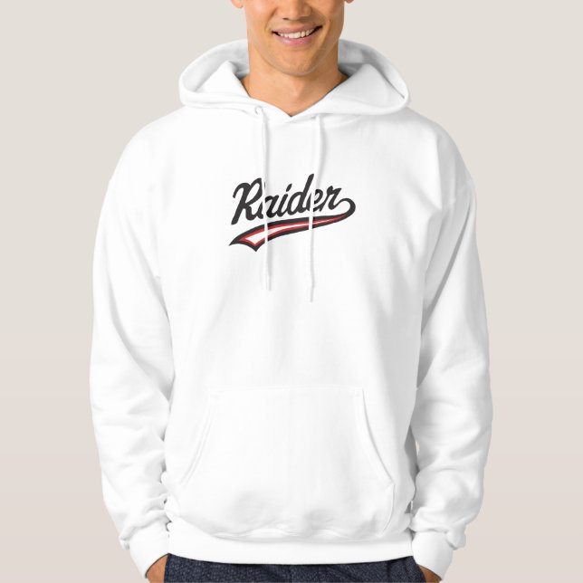 Veste À Capuche Raider Name Design – Power & Strength Style (Devant)