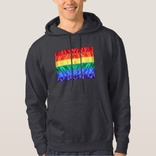 Veste À Capuche Rainbow Flag Gay pride LGBTQ L'amour LGBT