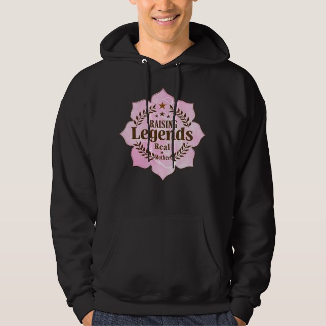 Veste À Capuche Raising Legends – Real Mother Power (Devant)