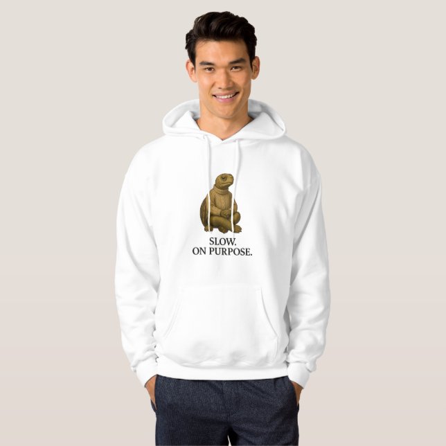 VESTE À CAPUCHE RALENTIR DANS LE BUT. (Devant entier)