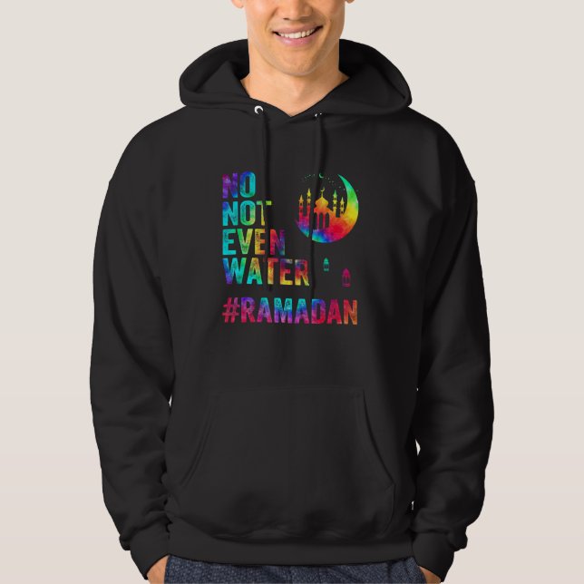 Veste À Capuche Ramadan Kareem Pas Même D'Eau Ramadan jeûne M (Devant)