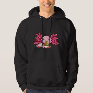 Veste À Capuche Ramen Axolotl Kawaii Anime Nourriture Japonaise Fi