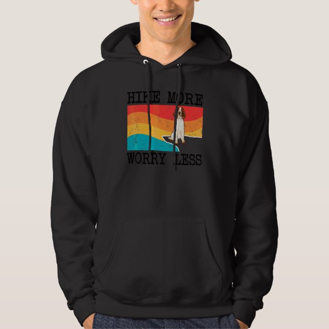 Veste À Capuche Randonnée Plus Inquiéter Moins Graphique Welsh Spr (Devant)