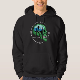 Veste À Capuche Randonneur Compass Marche en plein air Camping Ran