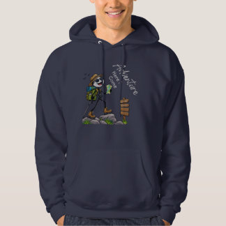 Veste À Capuche Randonneur Voyageur Aventurier