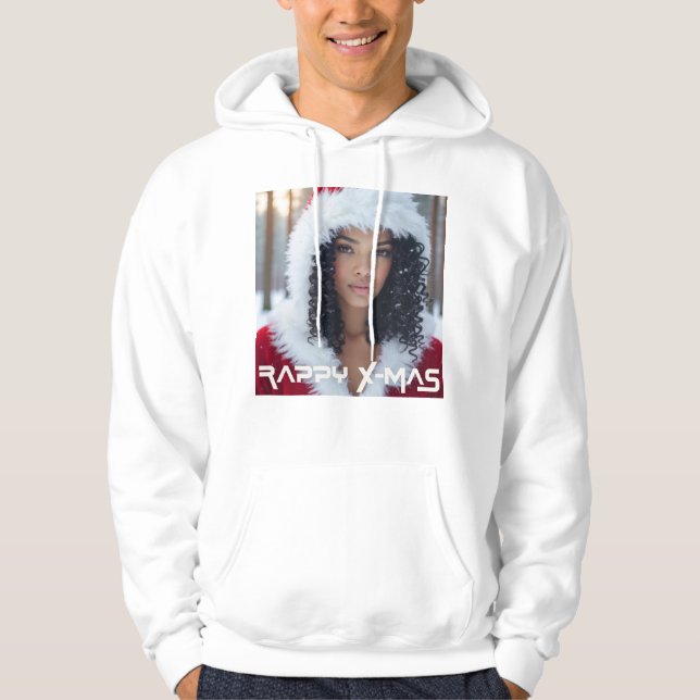 VESTE À CAPUCHE RAPPY X-MAS (Devant)