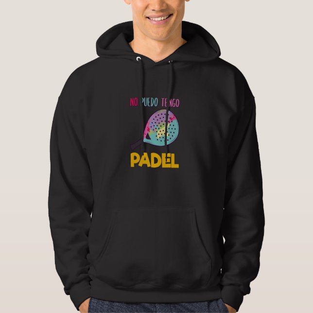 Veste À Capuche Raquette de padel Raquette de paddle Raquette Pade (Devant)