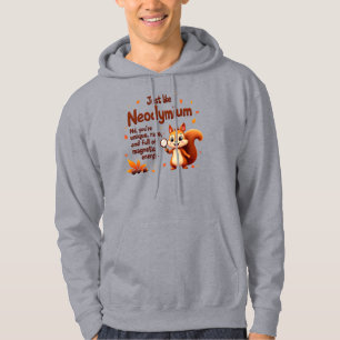 Veste À Capuche Rare Comme Le Néodyme - Mignonne Écureuil Thanksgi
