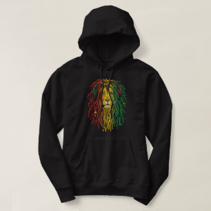 Veste À Capuche Rasta King Of Zion Sweatshirt À Couvert De Base