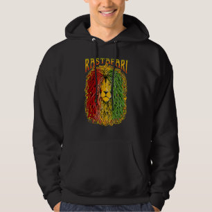 Veste À Capuche Rasta Rastafari Lion de Judah Reggae Jamaïque Rast