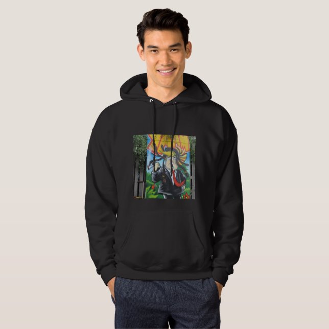 Veste À Capuche Rasta Trump (Devant entier)