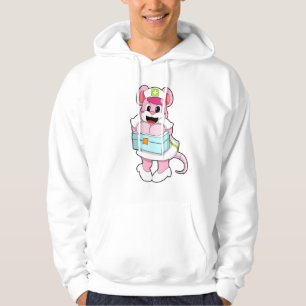 Veste À Capuche Rat comme infirmière avec boîte