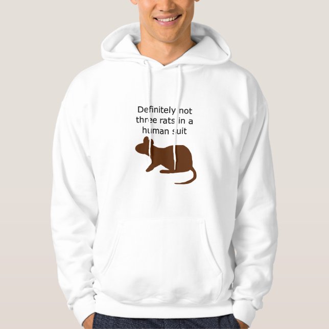 Veste À Capuche Rats (avec image) (Devant)