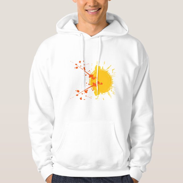 Veste À Capuche Rayons Solaires Automatiques, (Devant)