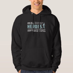 Veste À Capuche Real Heroes Paramedic Ambulance EMS EMT Funny