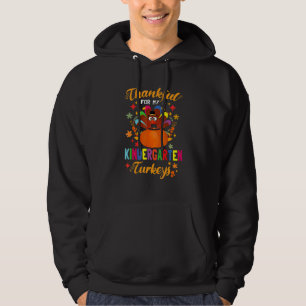Veste À Capuche Reconnaissant Pour Mes Dindes De Maternelle De Tha