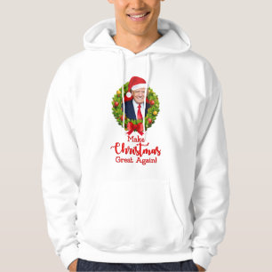 Veste À Capuche Refaire Noël plus grand Trump MAGA cadeau drôle