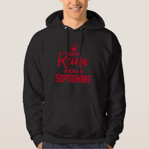 Veste À Capuche Regalo Para Mujer Cumpleaños Esta Reina Nació En S