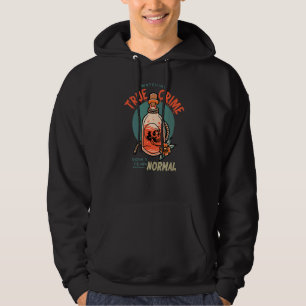 Veste À Capuche Regarder La Véritable Criminalité Montre Est La No