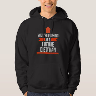 Veste À Capuche Regarder Le Futur Diététiste Nutritionniste Régime