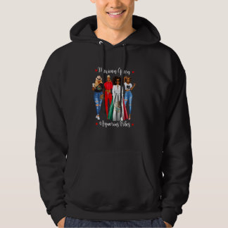 Veste À Capuche Reine Afro Mexicaine Verseau Vibes Mexique Zo Femm