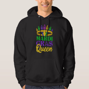 Veste À Capuche Reine de Mardi Gras Costume de fête de Carnaval de