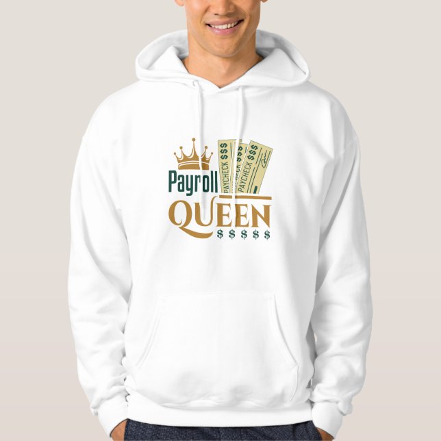 Veste À Capuche Reine de paie (Devant)