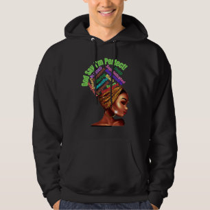 Veste À Capuche Reine des cheveux afro naturels à la mélanine Mign