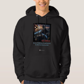 Veste À Capuche Reine des Runes Archer Thurisaz - Rune de Défense