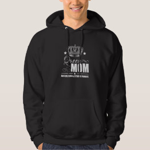 Veste À Capuche Reine Maman élève des êtres humains très forts