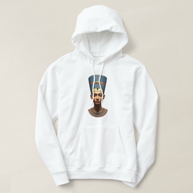 Veste À Capuche Reine Néfertiti (Design devant)