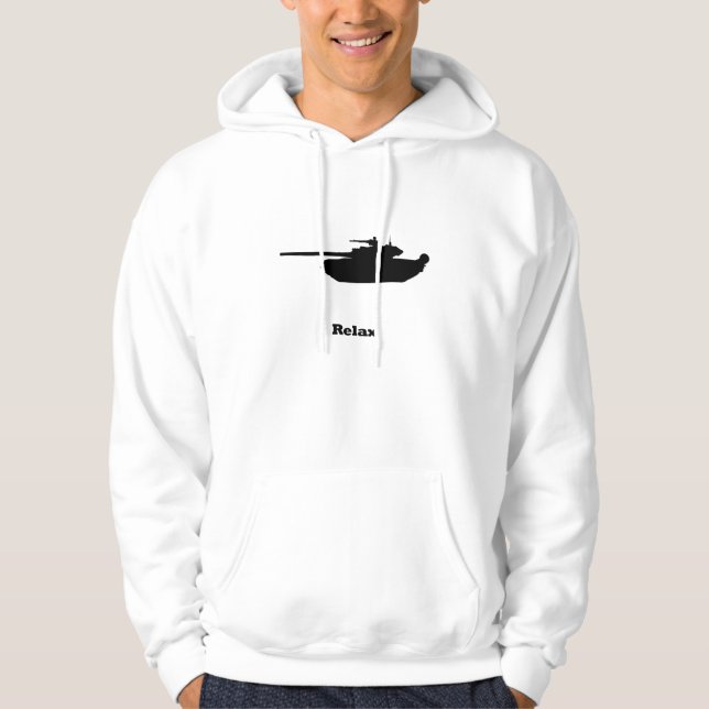 Veste À Capuche Relax du réservoir (Devant)