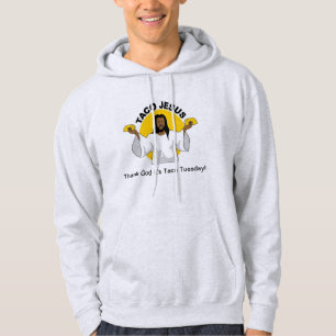 Veste À Capuche Remerciez Dieu que c'est taco mardi