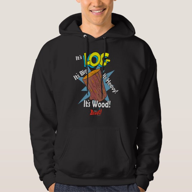 Veste À Capuche Ren Et Stimpy C'est le journal de la flamme (Devant)