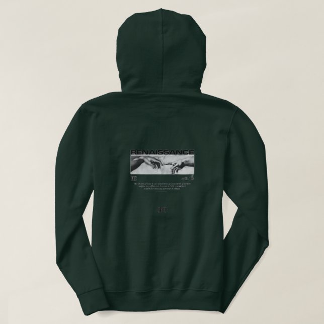 VESTE À CAPUCHE "RENAISSANCE X BULLY" (Design dos)
