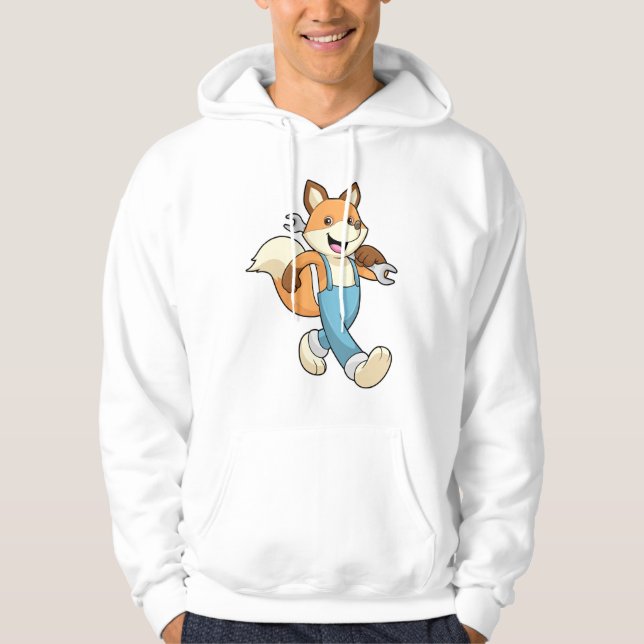 Veste À Capuche Renard comme mécanique avec clé (Devant)