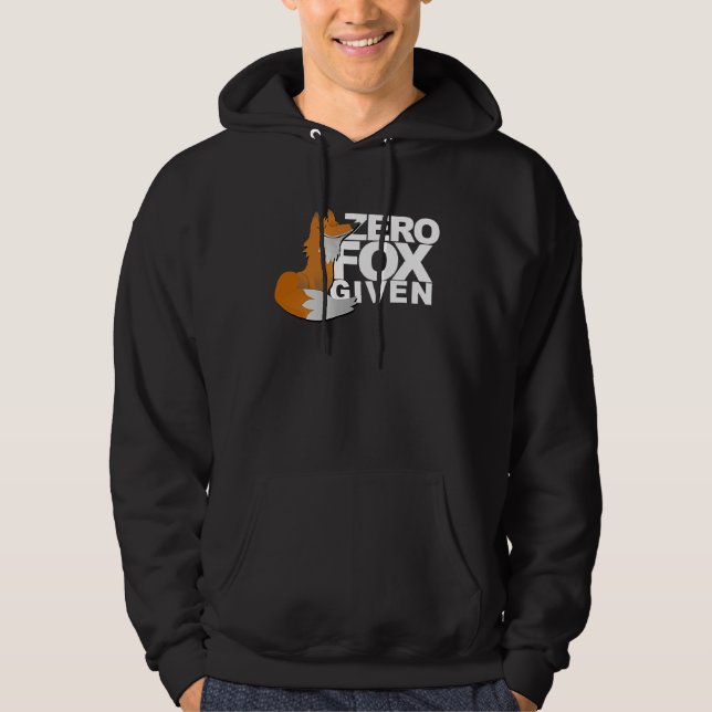 Veste À Capuche Renard Zéro Donné  Renard  Bâillon (Devant)