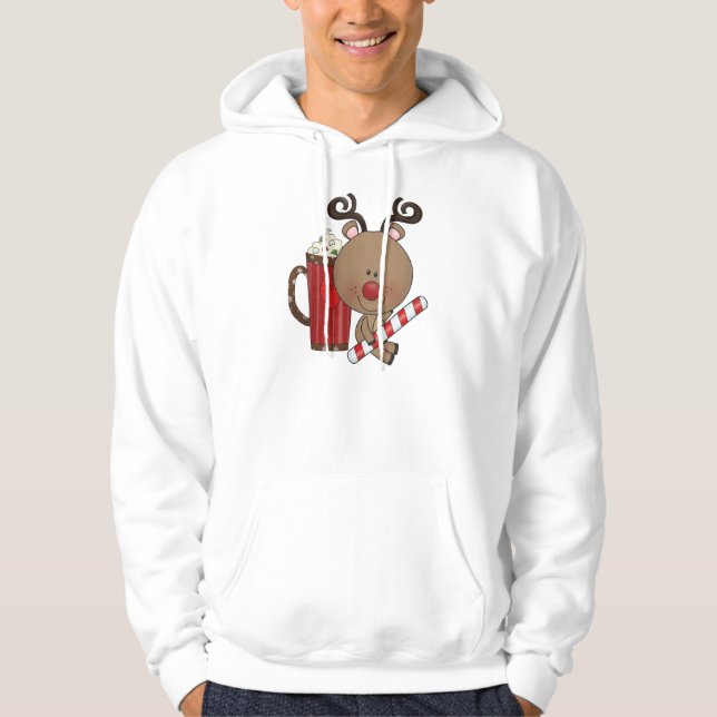 Veste À Capuche Renne de Rudy avec du cacao (Devant)