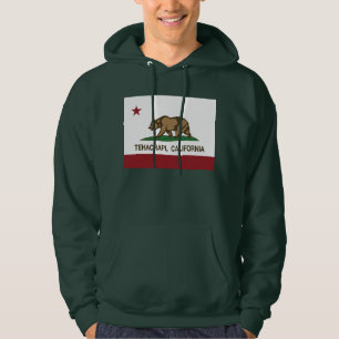 Veste À Capuche République FlagTehachapi de la Californie