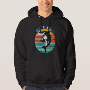 Veste À Capuche Requin meurtrier préhistorique Megalodon megalodon