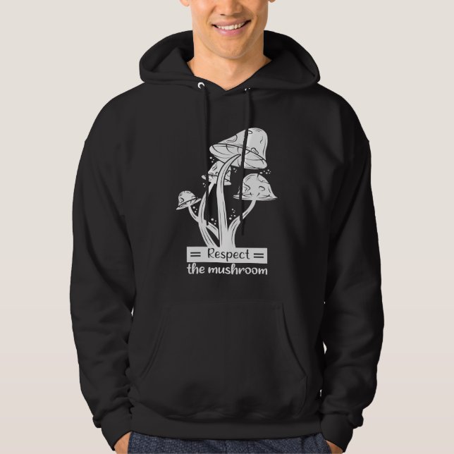 Veste À Capuche Respectez Le Champignon (Devant)