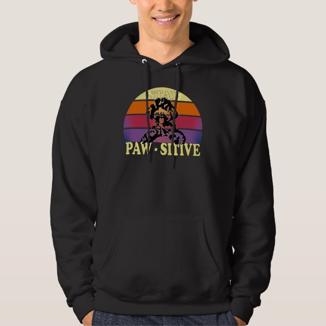Veste À Capuche Restez à Paw (Devant)