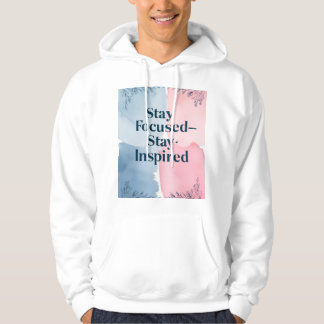 Veste À Capuche Restez Concentré Restez Inspiré 2