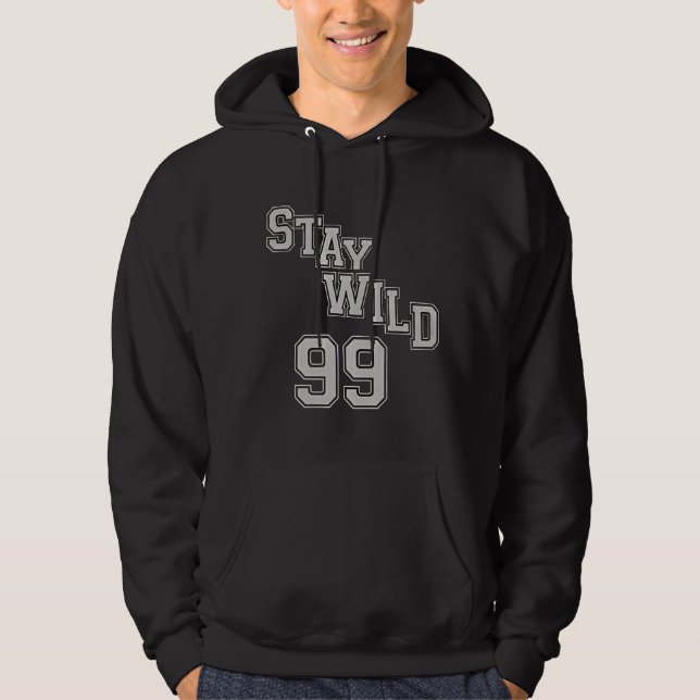 Veste À Capuche Restez Esprit d'Aventure 99  (Devant)