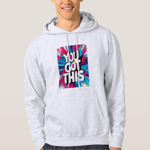 Veste À Capuche Restez inspiré - Motivation et mise à niveau