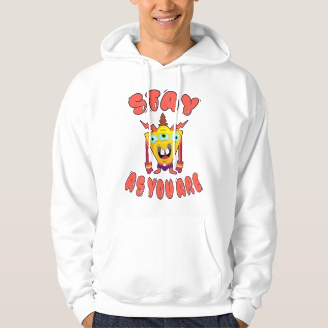 Veste À Capuche Restez tel que vous êtes (Devant)