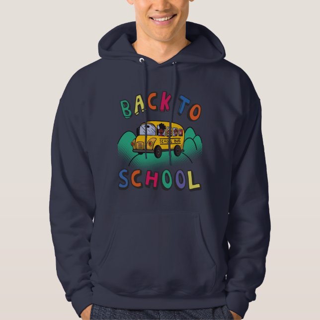 Veste À Capuche Retour à l'école (Devant)